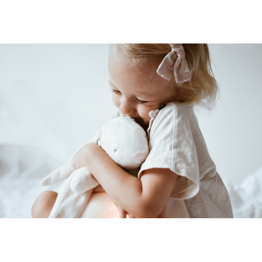 Moonie - Amigo aconchegante com melodia e iluminação coelho 2.0 organic polar