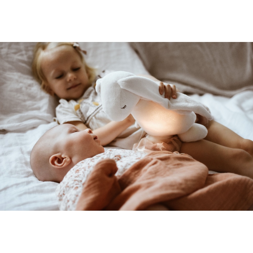 Moonie - Amigo aconchegante com melodia e iluminação coelho 2.0 organic polar