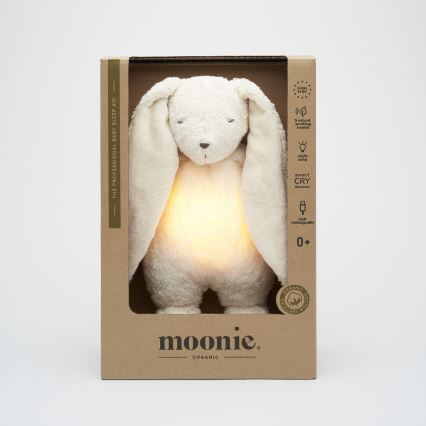 Moonie - Amigo aconchegante com melodia e iluminação coelho organic polar natur