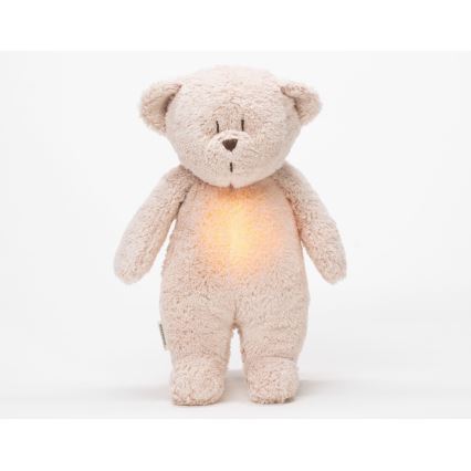 Moonie - Amigo aconchegante com melodia e iluminação urso pequeno 2.0 organic rosa