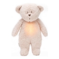 Moonie - Amigo aconchegante com melodia e iluminação urso pequeno organic rosa natur