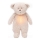 Moonie - Amigo aconchegante com melodia e iluminação urso pequeno organic rosa natur
