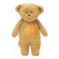 Moonie - Amigo aconchegante com melodia e iluminação urso pequeno organic tiras de mel natur