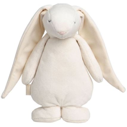 Moonie - Companheiro de aconchego com uma melodia e coelhinho com luz creme