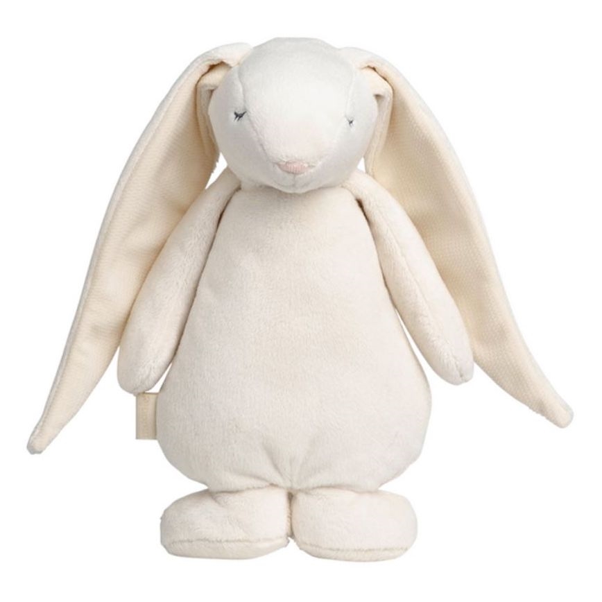 Moonie - Companheiro de aconchego com uma melodia e coelhinho com luz creme