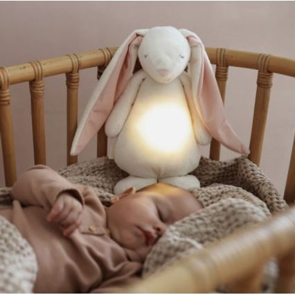 Moonie - Companheiro de aconchego com uma melodia e uma iluminaçao de nuvem do coelhinho