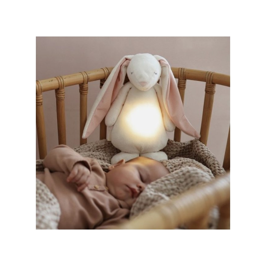 Moonie - Companheiro de aconchego com uma melodia e uma iluminaçao de nuvem do coelhinho
