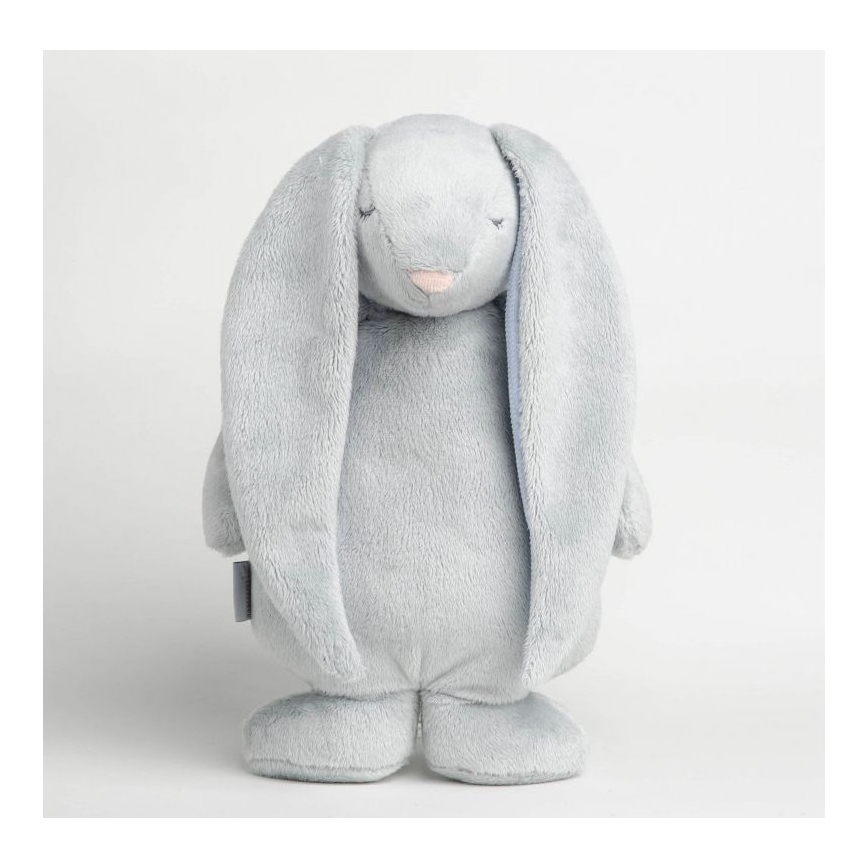 Moonie - Companheiro de aconchego com uma melodia e uma iluminação prateada de coelhinho