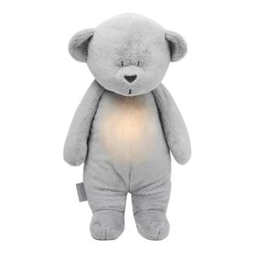 Moonie - Companheiro de aconchego com uma melodia e urso com luz prateado