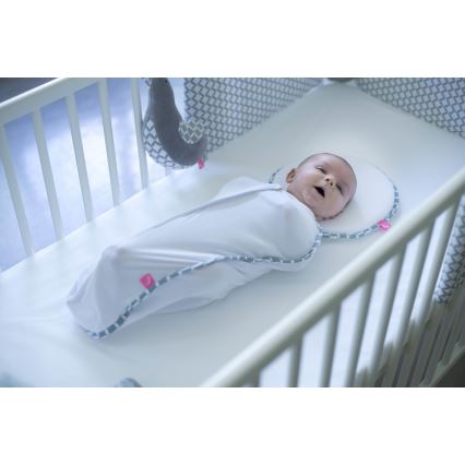 MOTHERHOOD - Cobertor/Envolta de Bebé com Fecho & Envolta de bebé CLASSICS 2.5-5 kg azul