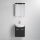 Móvel de casa de banho com lavatório ASTRID + armário espelhado LED 4xLED/4,3W/230V IP44 preto