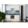 Móvel de cozinha CELESTE 180 cm branco lacado brilhante