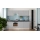 Móvel de cozinha CELESTE 240 cm, cinzento brilhante