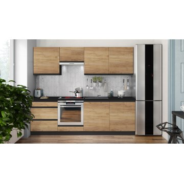 Móvel de cozinha MARINA 240 cm, Carvalho Craft