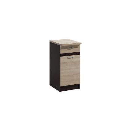 Móvel de cozinha VALERIA 180 cm castanho/carvalho sonoma