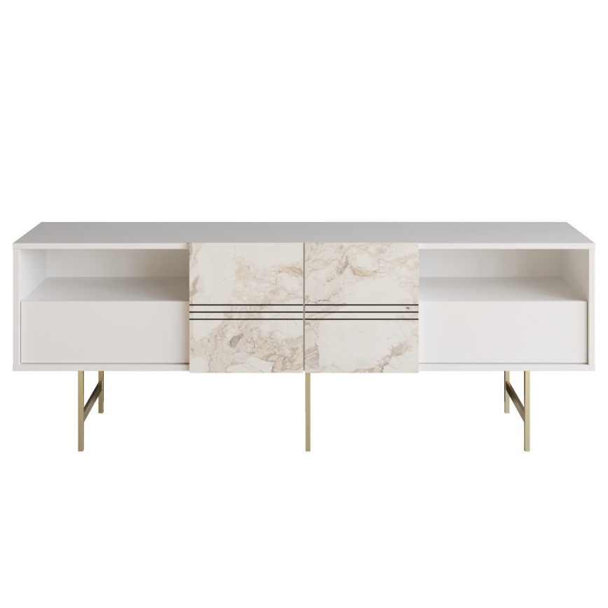 Móvel de TV DERIN 64,7x180 cm branco