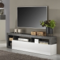 Móvel para TV LENOR branco/antracite