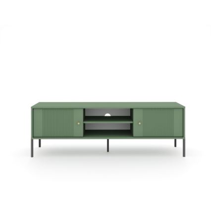 Móvel para TV LUE verde/preto