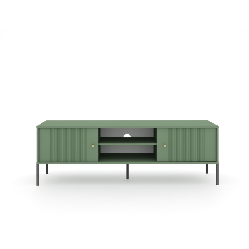 Móvel para TV LUE verde/preto