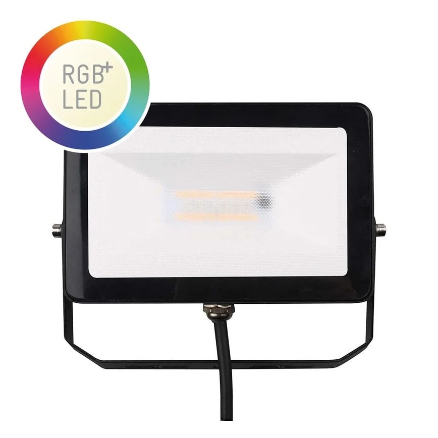 Müller-Licht - Holofote de exterior LED RGBW regulável LED/10W/230V IP65 + comando