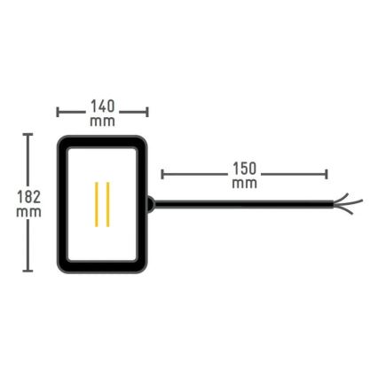 Müller-Licht - Holofote de exterior LED RGBW regulável LED/10W/230V IP65 + comando