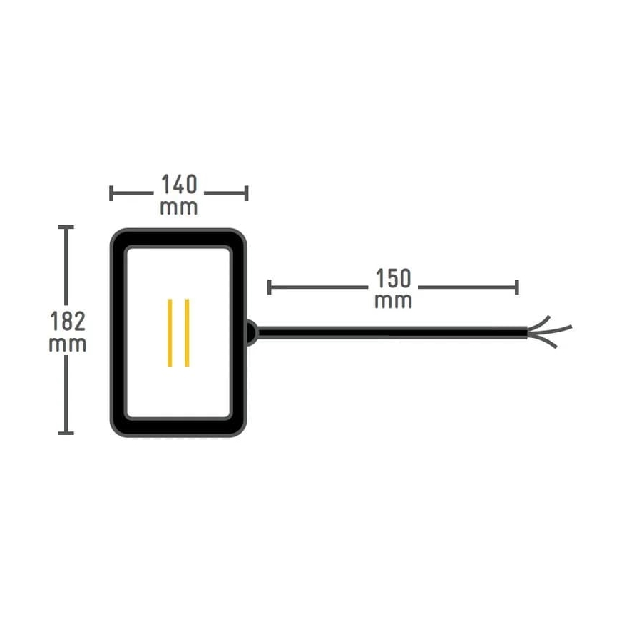 Müller-Licht - Holofote de exterior LED RGBW regulável LED/10W/230V IP65 + comando