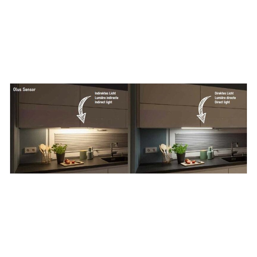 Müller-Licht - Iluminação para armário de cozinha LED com sensor OLUS LED/11W/230V 3000/4000K