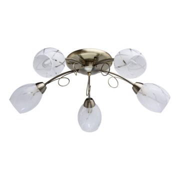 MW-LIGHT - Candelabro integrado SAVONA 5xE14/60W/230V