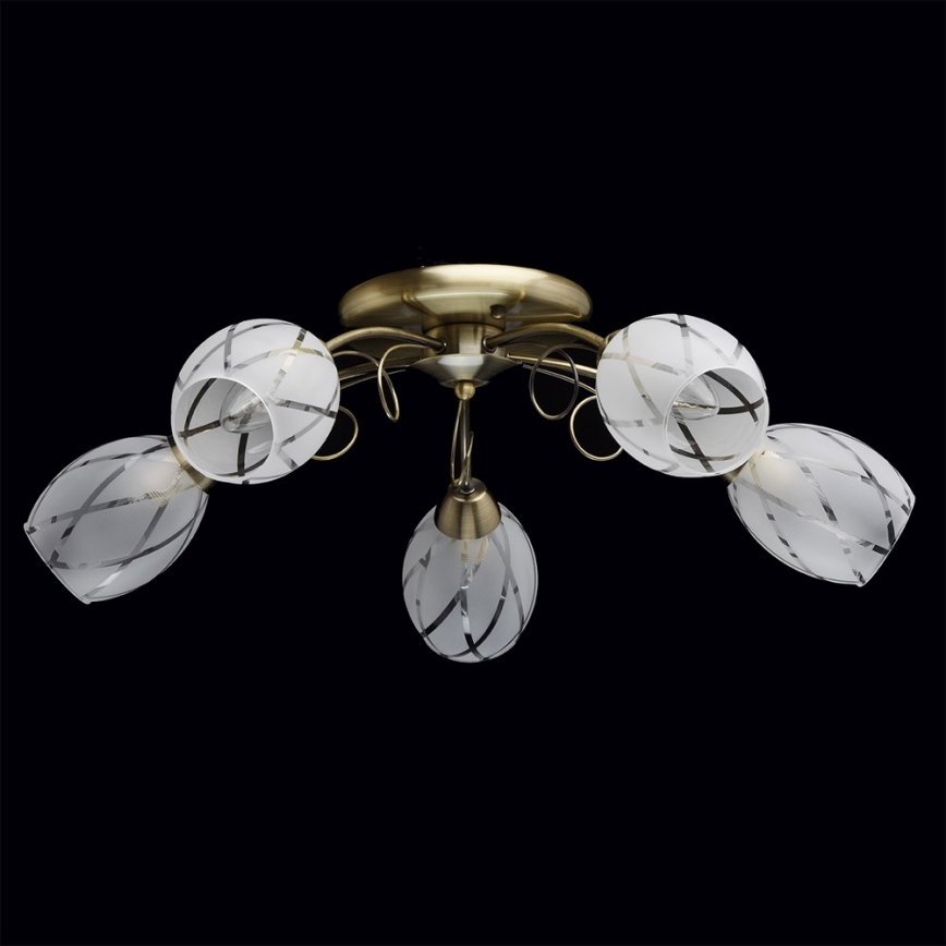 MW-LIGHT - Candelabro integrado SAVONA 5xE14/60W/230V