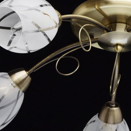 MW-LIGHT - Candelabro integrado SAVONA 5xE14/60W/230V