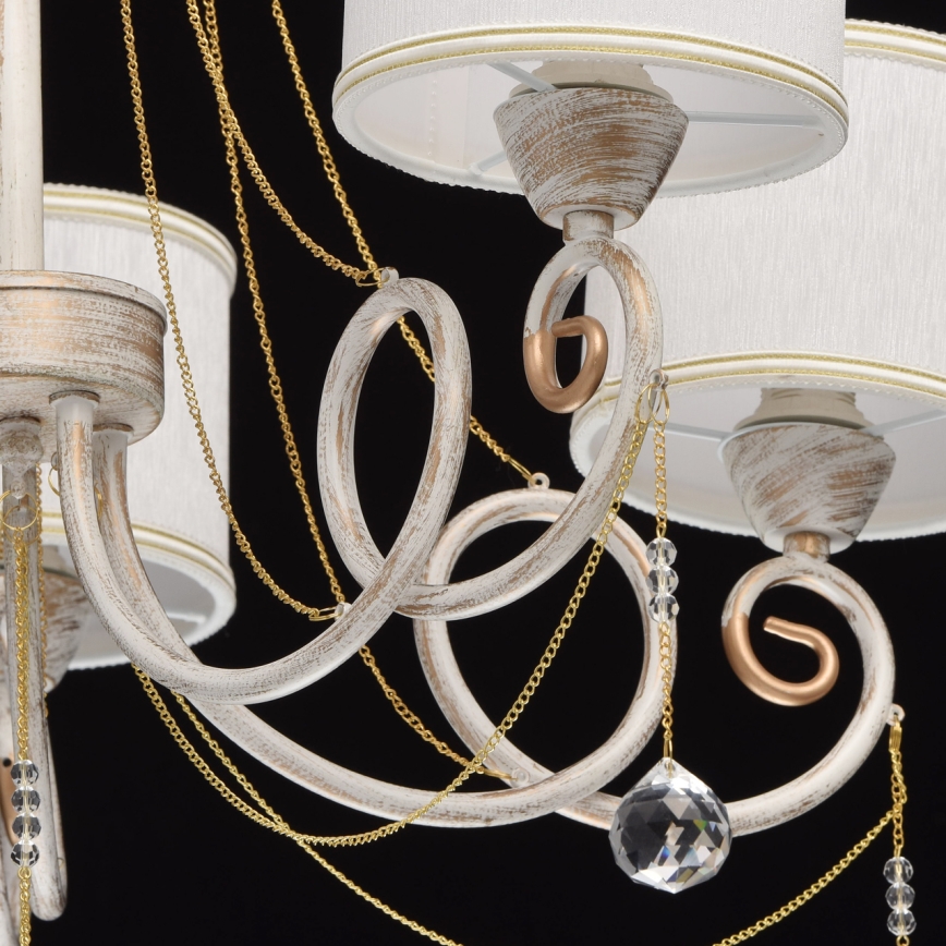 MW-LIGHT - Candelabro numa corrente VITALINA 5xE14/40W/230V