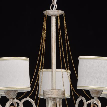 MW-LIGHT - Candelabro numa corrente VITALINA 5xE14/40W/230V