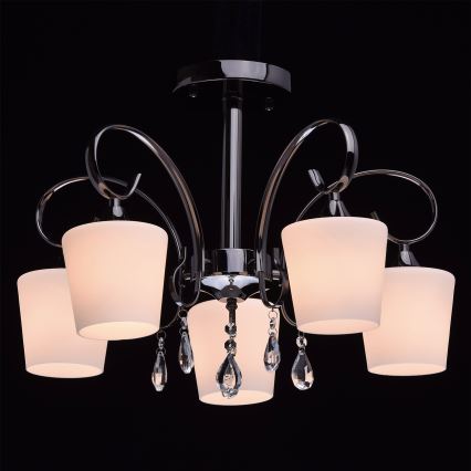 MW-LIGHT - Candelabro pendente PORTO 5xE27/60W/230V