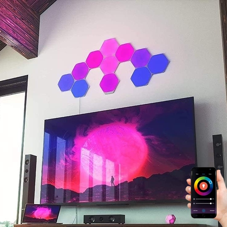 Nanoleaf - CONJUNTO 15x LED RGB Painel com regulação LED/2W/230V 1200-6500K Wi-Fi