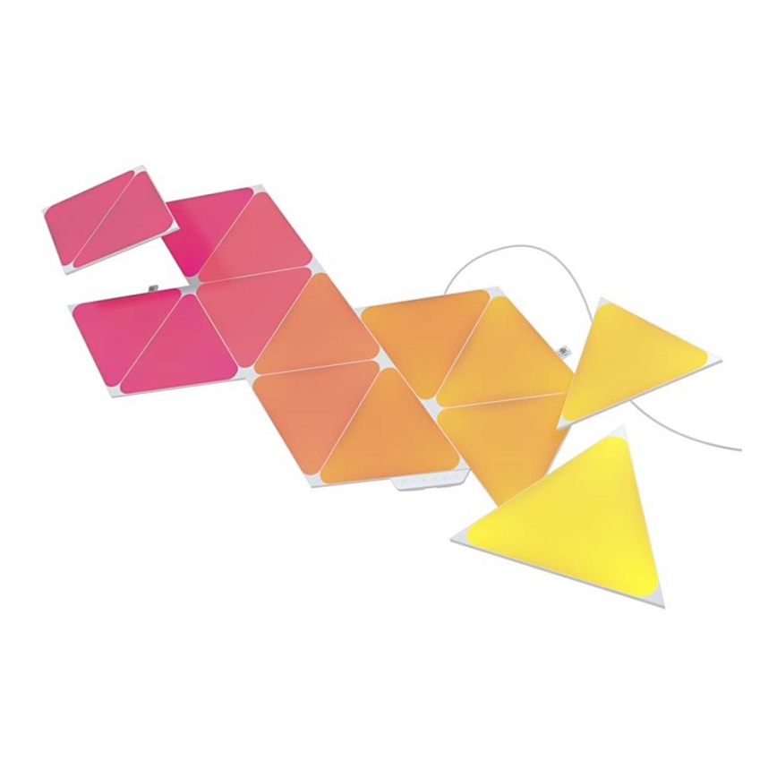 Nanoleaf - CONJUNTO 15x LED RGB Painel de escurecimento TRIÂNGULOS LED/1,5/230V Wi-Fi
