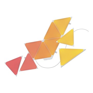 Nanoleaf - CONJUNTO 9x Painel LED RGB com regulação TRIÂNGULOS LED/1,5W Wi-Fi