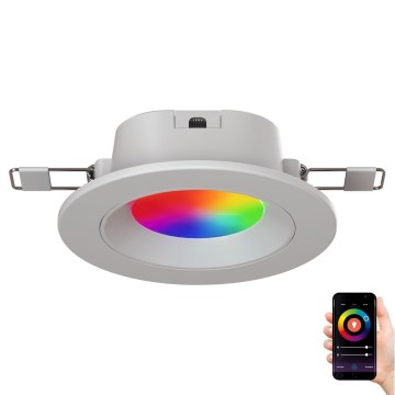 Nanoleaf - LED RGBW Foco de encastrar com regulação ESSENTIALS LED/6W/230V 2700-6500K CRI 90 Wi-Fi