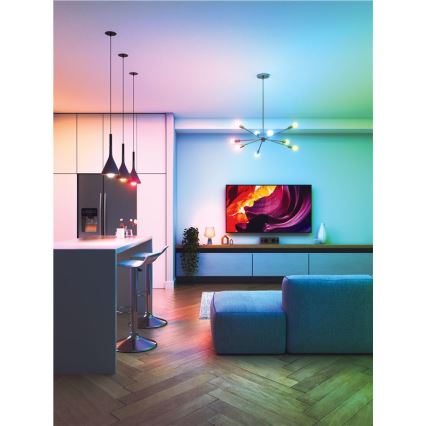 CONJUNTO 3x Lâmpadas LED RGBW com regulação ESSENTIALS A60 E27/8,5W/230V CRI 90 2700-6500K Wi-Fi - Nanoleaf
