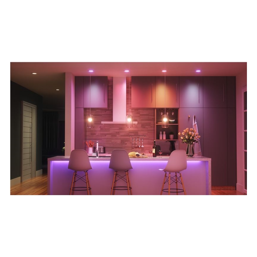 CONJUNTO 3x Lâmpadas LED RGBW com regulação ESSENTIALS A60 E27/8,5W/230V CRI 90 2700-6500K Wi-Fi - Nanoleaf