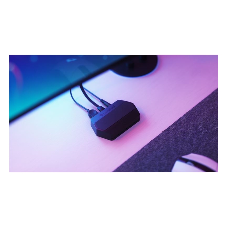 Nanoleaf - Conjunto para espelhamento de ecrã 4D + Lightstrips basic conjunto 4m 65''