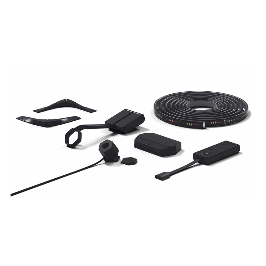Nanoleaf - Conjunto para espelhamento de ecrã 4D + Lightstrips basic conjunto 5,2m 85''