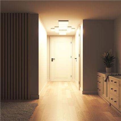 Nanoleaf - CONJUNTO 3x Iluminação de teto RGBW com regulação SKYLIGHT 1xLED/18W/230V + 2xLED/16W/230V 2700-6500K Wi-Fi