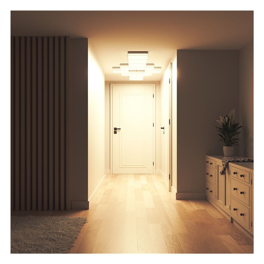 Nanoleaf - CONJUNTO 3x Iluminação de teto RGBW com regulação SKYLIGHT 1xLED/18W/230V + 2xLED/16W/230V 2700-6500K Wi-Fi