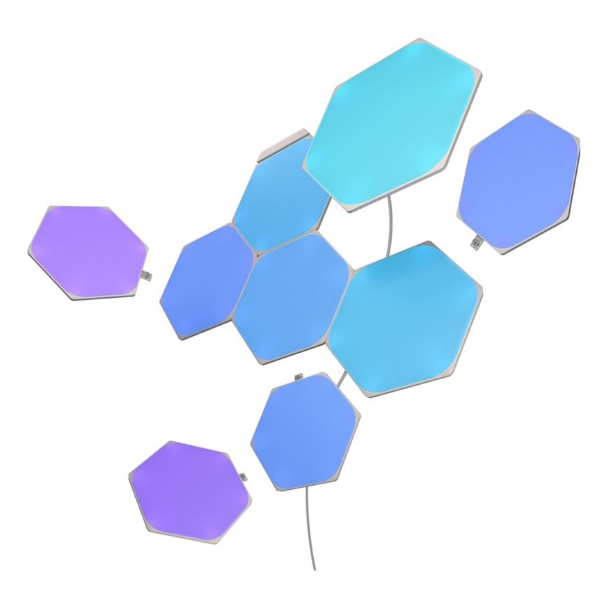Nanoleaf - CONJUNTO 9x LED RGB Painel com regulação SHAPES HEXAGON LED/2W/230V 1200-6500K Wi-Fi