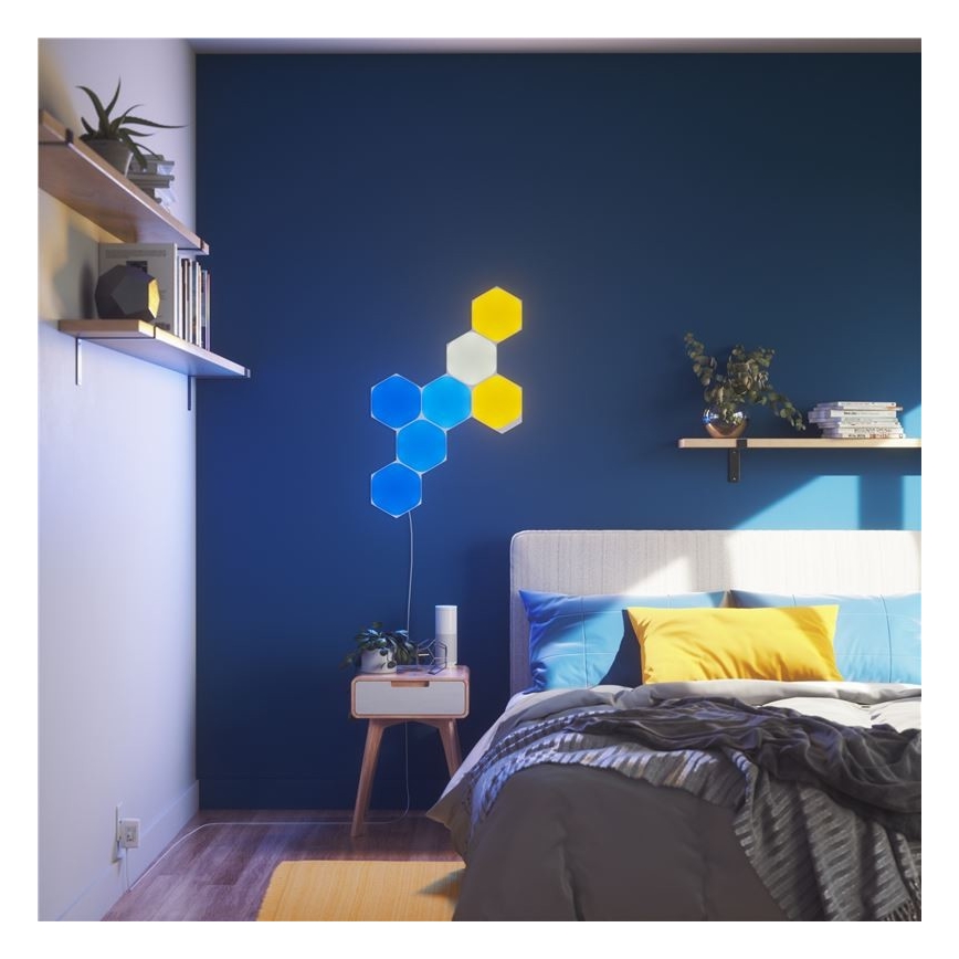Nanoleaf - CONJUNTO 15x LED RGB Painel com regulação LED/2W/230V 1200-6500K Wi-Fi