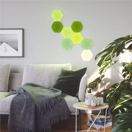 Nanoleaf - CONJUNTO 15x LED RGB Painel com regulação LED/2W/230V 1200-6500K Wi-Fi