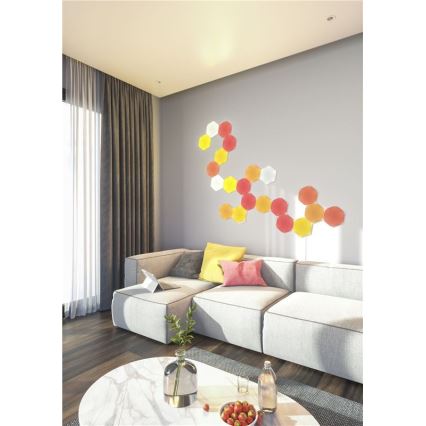 Nanoleaf - CONJUNTO 15x LED RGB Painel com regulação LED/2W/230V 1200-6500K Wi-Fi