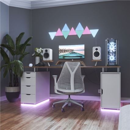 Nanoleaf - CONJUNTO 9x Painel LED RGB com regulação TRIÂNGULOS LED/1,5W Wi-Fi