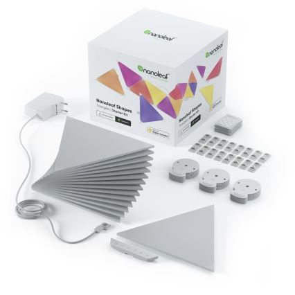 Nanoleaf - CONJUNTO 15x LED RGB Painel de escurecimento TRIÂNGULOS LED/1,5/230V Wi-Fi