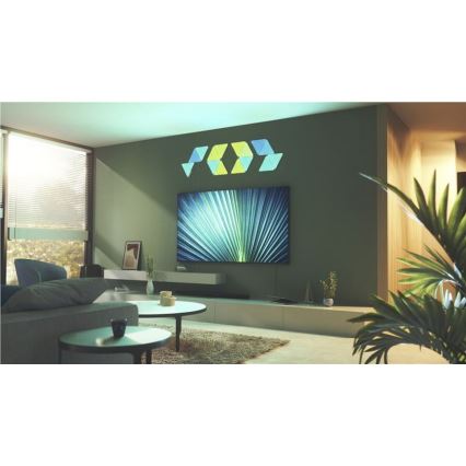 Nanoleaf - CONJUNTO 15x LED RGB Painel de escurecimento TRIÂNGULOS LED/1,5/230V Wi-Fi